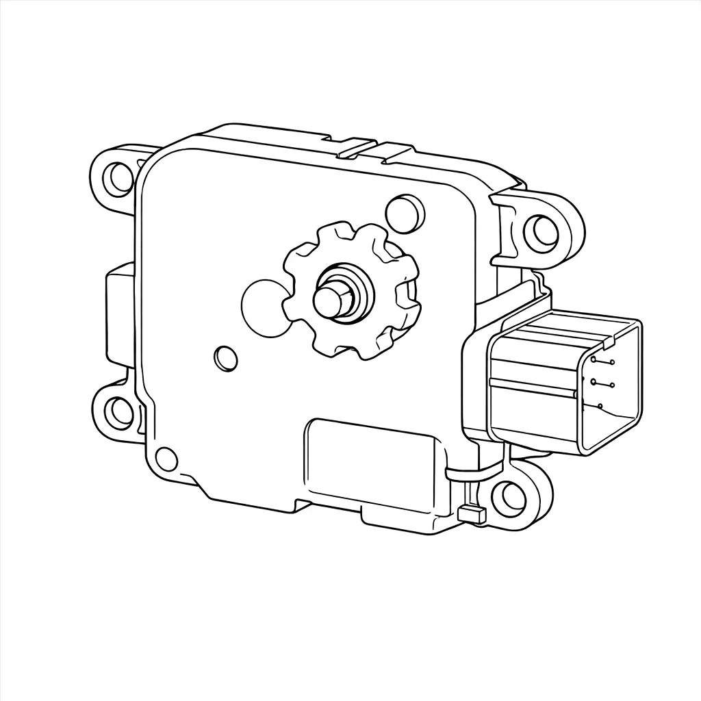 A/C Blend Door Actuators